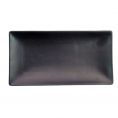 Rect. Platter Non-Glare Glaze Black 11 1/2"