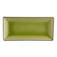 Rect. Platter Golden Green 11 1/2"
