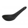 Soup Spoon Non-Glare Glaze Black 5 1/2"
