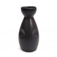 Wine Pot 6oz Non-Glare Glaze Black 1 3/4"