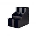 3-Tier Black Cup/Lid Organizer 2-Stack 
