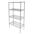 Chrome Plated Wire Shelving Set 36" x 18" x 72"