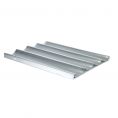 French Baguette Pan AL 26" x 18" 4-Loaf