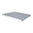 French Baguette Pan AL 26" x 18" 5-Loaf