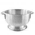 Colander AL Flat-Hdl & Footed 16 qt.