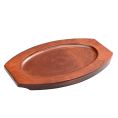 Underliner Wooden Oval for 11" Platter 12-1/4"