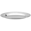 Platter Aluminum Oval 12-3/4"