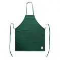 Chef's Pride Bib Apron Full Length w/ Pocket Green