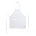 Chef's Pride Bib Apron Full Length w/ Pocket White 