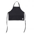 Chef's Pride Bib Apron Mid-Length Adjustable 3-Pocket Black
