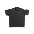 Chef's Pride Shirt Snap Button Black 1XL