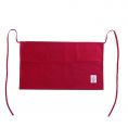 Chef's Pride Waist Apron 3-Pocket Red
