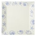 Seashell Square Plate AW 12"