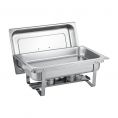 Modish 8 qt. Stainless Steel Chafer Full Size with Folding Frame