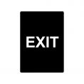 Sign Stanchion EXIT