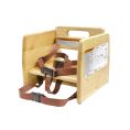 Booster Seat Wooden 10-7/8"H Natural