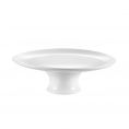 Flat Cake Plate W/ Foot 12"