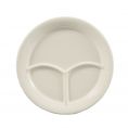 3 Compartment Round Plate 12"