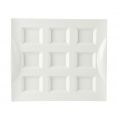 9 Compartment Rect. Tasting Tray 0.5ozx9 11 3/4"