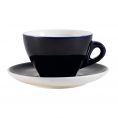 Cup & Saucer Set Cobalt Blue 11oz [Cup 4 1/2" I Saucer 6 1/2"]