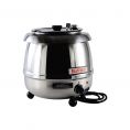Electric Soup Warmer 400W 10.5QT Silver