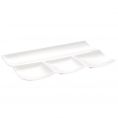 4 Section Rect. Platter 12"