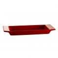 Rect. Tray Red 8 3/4"
