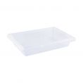 Clear Storage Box Half Size 3-1/2"
