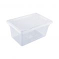 Clear Storage Box Half Size 9"