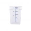22QT Food Storage Container, Clear