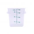 4QT Food Storage Container, Clear