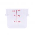 6QT Food Storage Container, Clear