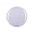 Cover for 12QT 18QT 22QT Round Food Storage Container, Clear