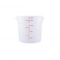 18QT Food Storage Container, Translucent