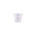 1QT Food Storage Container, Translucent