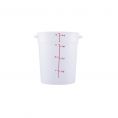 4QT Food Storage Container, Translucent