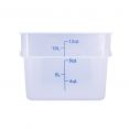 12QT Food Storage Container, Translucent