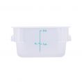 2QT Food Storage Container, Translucent