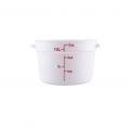 12QT Food Storage Container, White
