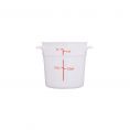 1QT Food Storage Container, White