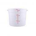 6QT Food Storage Container, White