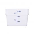 12QT Food Storage Container, White