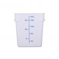 18QT Food Storage Container, White