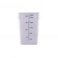 22QT Food Storage Container, White