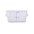2QT Food Storage Container, White