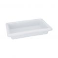 White Storage Box Half Size 3"
