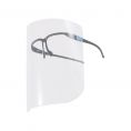 Protective Face Shield w/ Black Nose Bridge, 10-Set/Pack