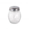 6oz Glass Cheese Shaker W/ SS Perf. Cap