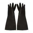 Black Reusable Latex Glove Large