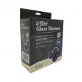 3-Tier Plastic Glass Rimmer